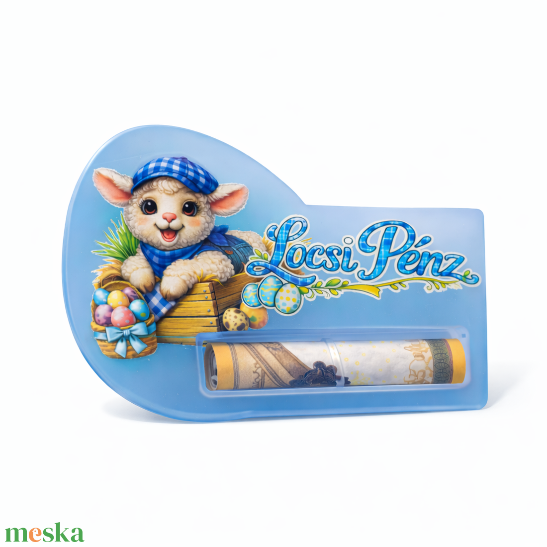 Húsvéti Locsipénz átadó plexi - Bari - ünnepi díszek, dekorációk - húsvéti díszek és dekorációk - húsvéti pénzátadó - Meska.hu