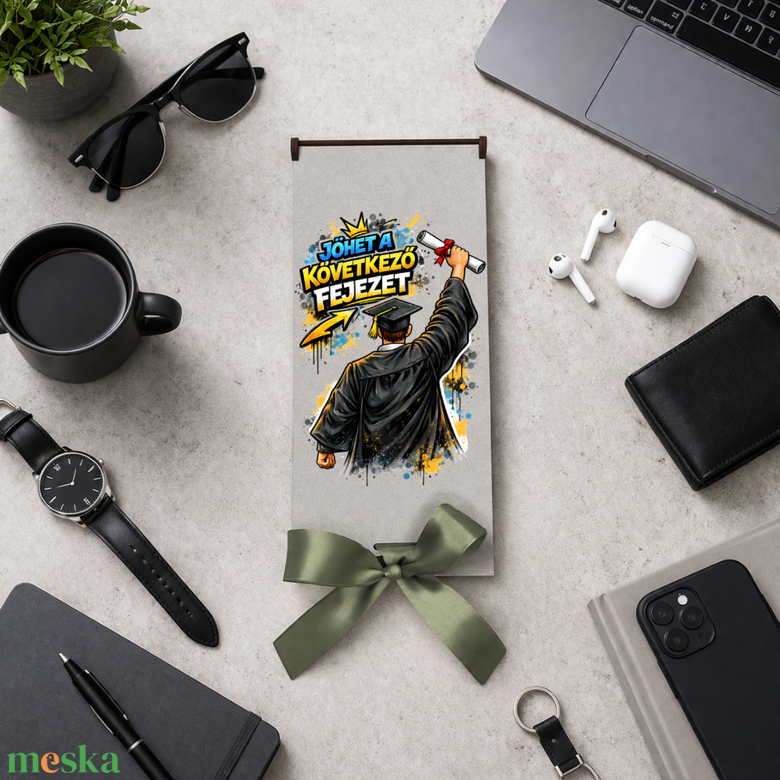 Elegáns pénzátadó doboz ballagásra, diplomaosztóra - otthon & életmód - papír, írószer - ajándékozás kellékei - pénzátadó doboz - Meska.hu