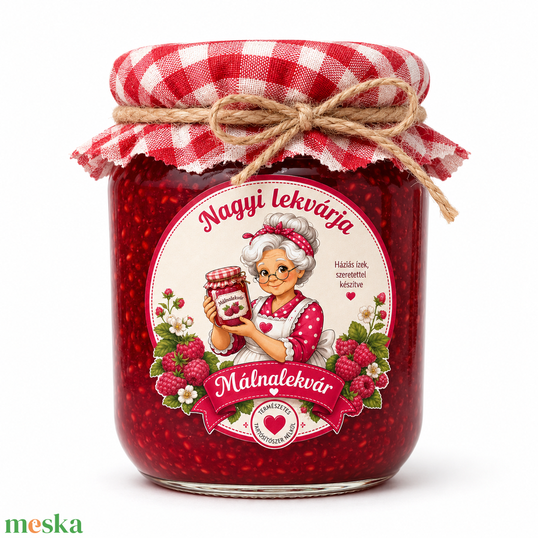 Lekváros címke ív - többféle, 6db-os - élelmiszer - öntapadós címke - Meska.hu