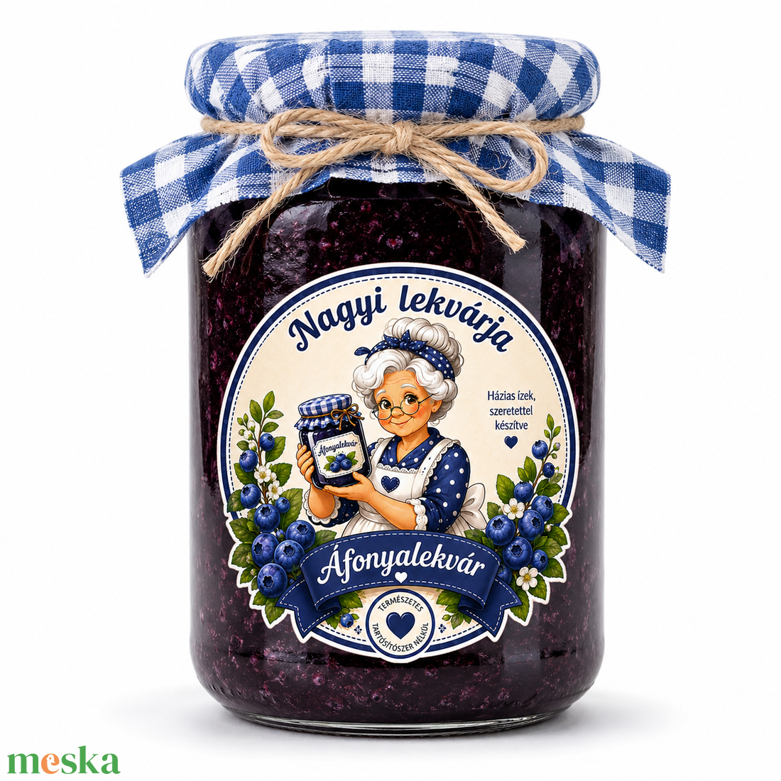 Lekváros címke ív - többféle, 6db-os - élelmiszer - öntapadós címke - Meska.hu