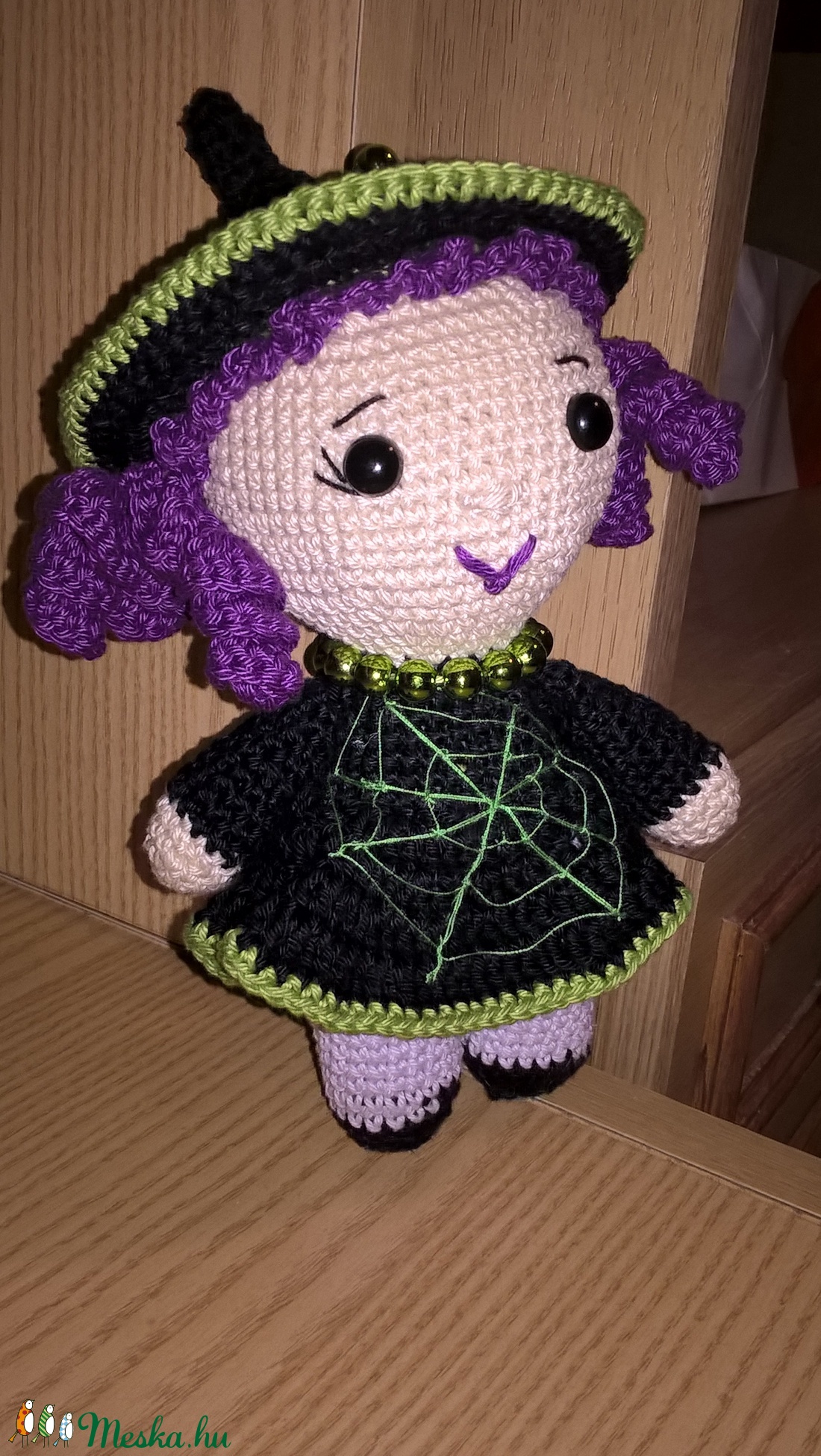 Halloween polly baba - játék & sport - baba & babaház - baba - Meska.hu