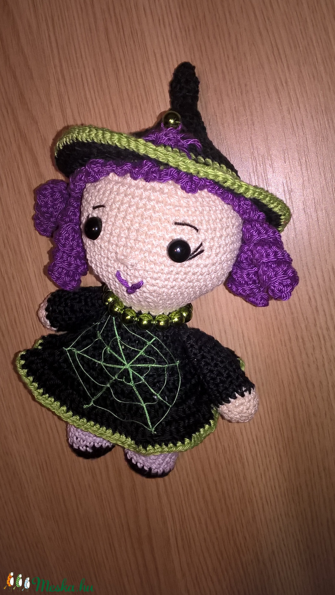 Halloween polly baba - játék & sport - baba & babaház - baba - Meska.hu