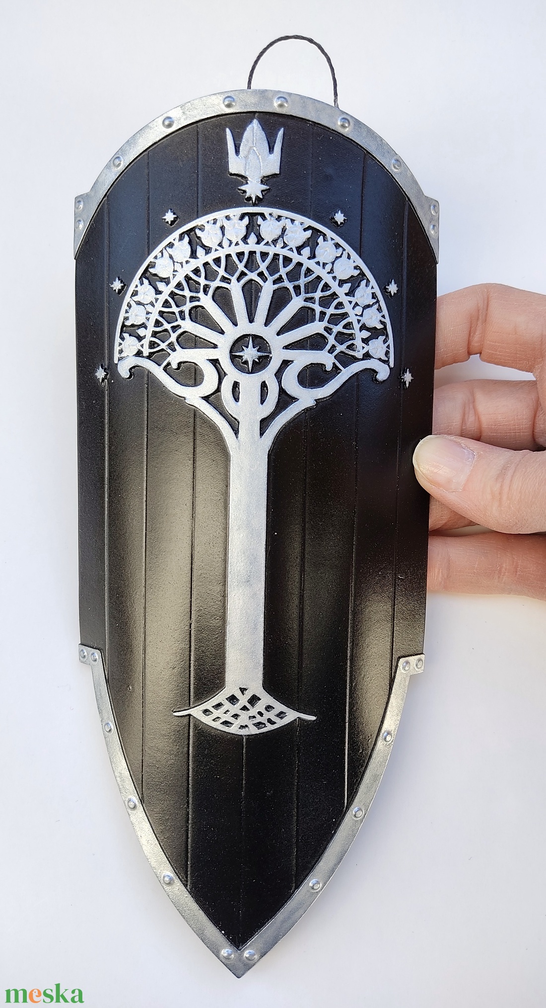 Numenor mini pajzs, Gyűrűk Ura, A hobbit, falidísz - otthon & lakás - dekoráció - fali és függő dekoráció - falra akasztható dekor - Meska.hu Numenor mini pajzs, Gyűrűk Ura, A hobbit, falidísz - otthon & lakás - dekoráció - fali és függő dekoráció - falra akasztható dekor - Meska.hu