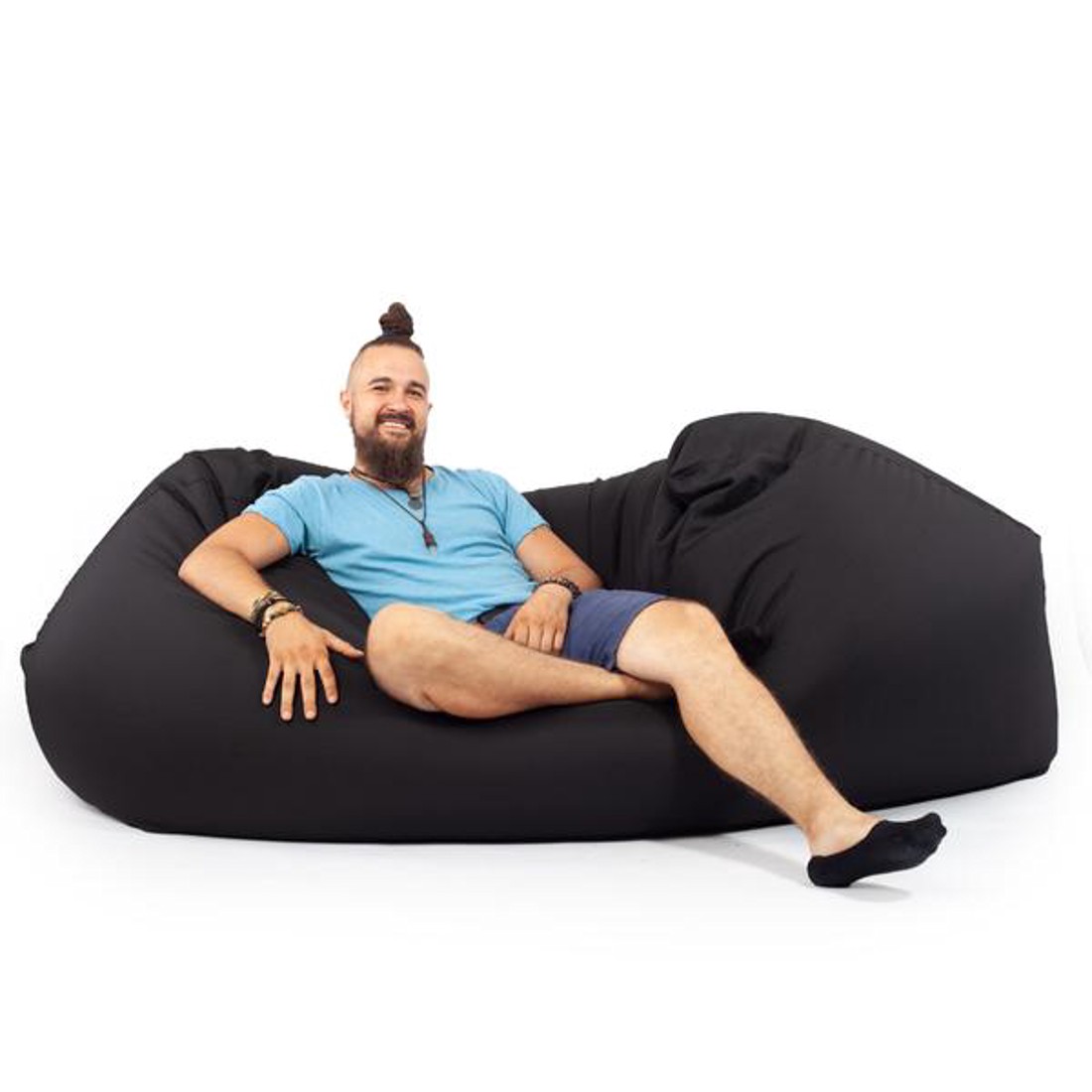 Fekete Relax Babzsák Kanapé -  - Meska.hu