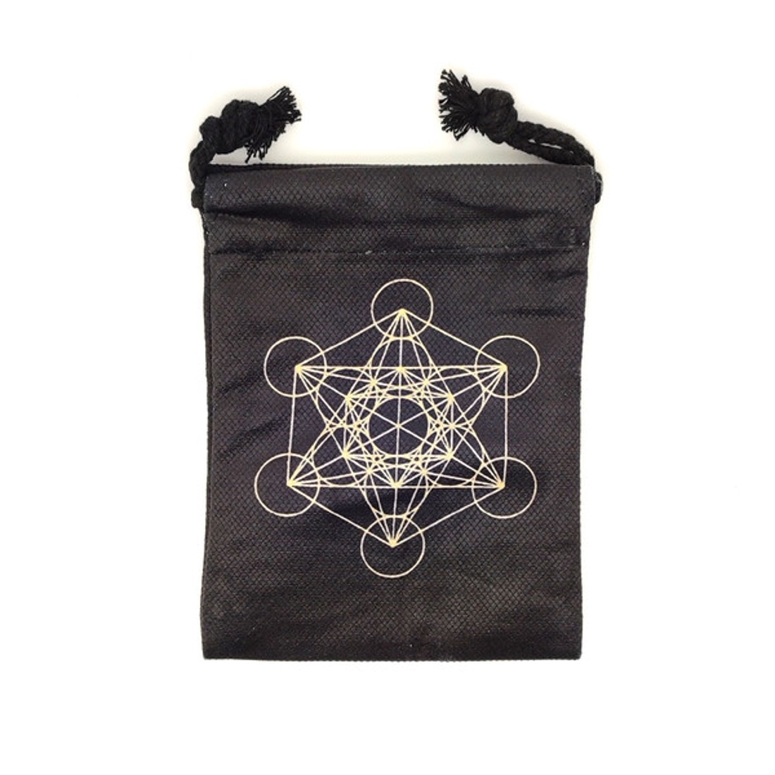 Metatron-kocka mintás szütyő � textil ajándéktasak 13x18 cm - otthon & életmód - papír, írószer - ajándékozás kellékei - ajándékzsák, csomagolás - Meska.hu