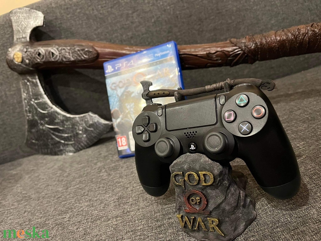 God of War playstation kontroller tartó - otthon & életmód - dekoráció - asztal és polc dekoráció - asztaldísz - Meska.hu God of War playstation kontroller tartó - otthon & életmód - dekoráció - asztal és polc dekoráció - asztaldísz - Meska.hu