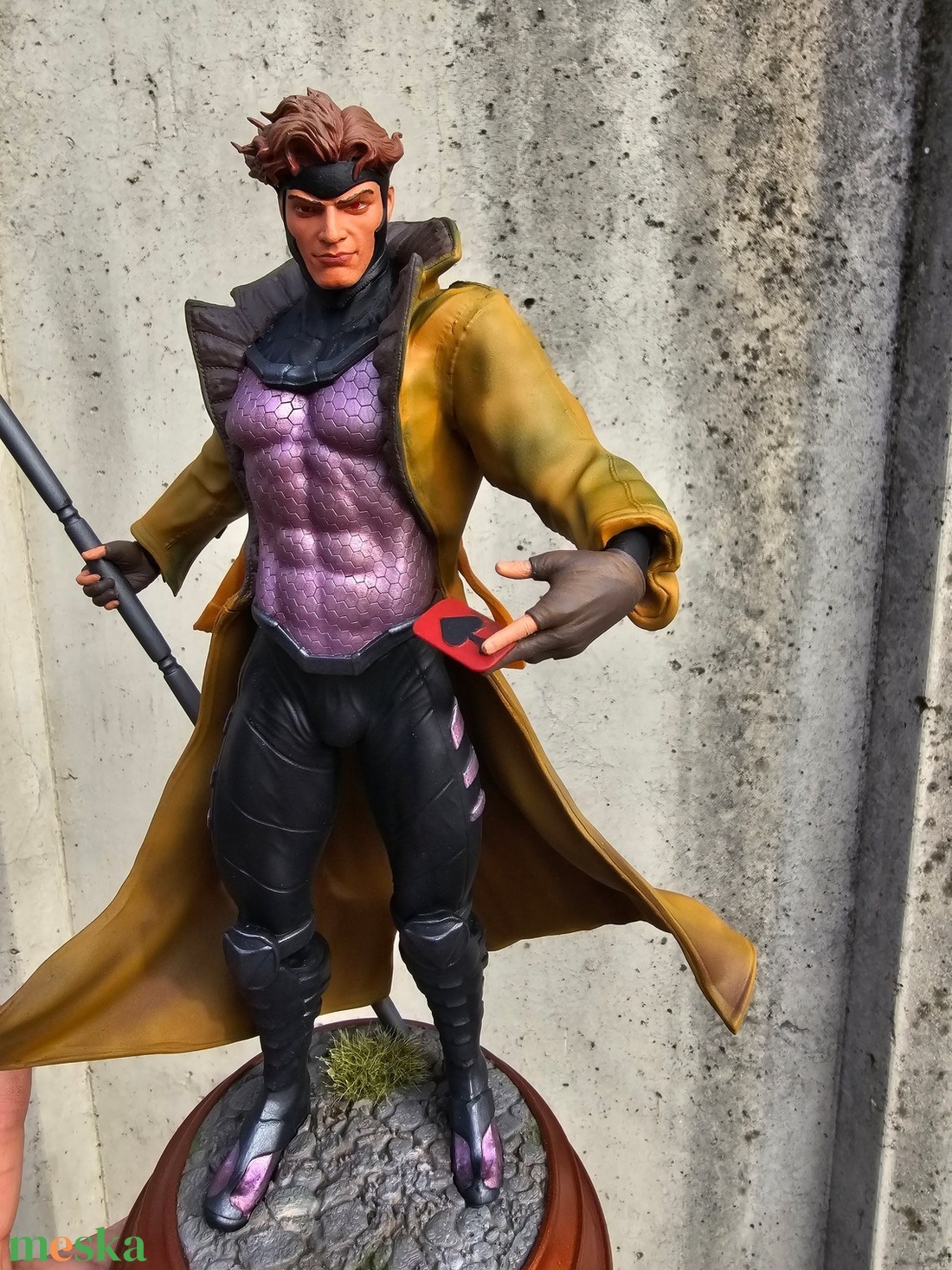 Gambit X-Men szobor, resin 3d nyomtatott, 12k felbontással, kézzel festve - otthon & életmód - dekoráció - asztal és polc dekoráció - könyvszobor - Meska.hu Gambit X-Men szobor, resin 3d nyomtatott, 12k felbontással, kézzel festve - otthon & életmód - dekoráció - asztal és polc dekoráció - könyvszobor - Meska.hu