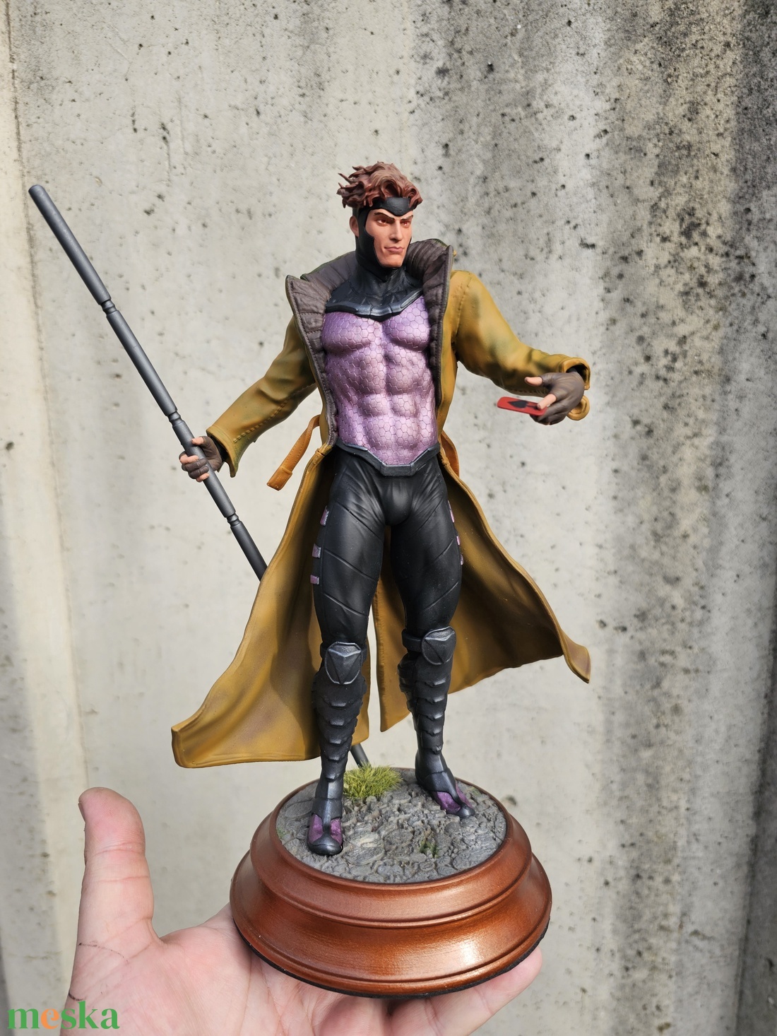 Gambit X-Men szobor, resin 3d nyomtatott, 12k felbontással, kézzel festve - otthon & életmód - dekoráció - asztal és polc dekoráció - könyvszobor - Meska.hu Gambit X-Men szobor, resin 3d nyomtatott, 12k felbontással, kézzel festve - otthon & életmód - dekoráció - asztal és polc dekoráció - könyvszobor - Meska.hu