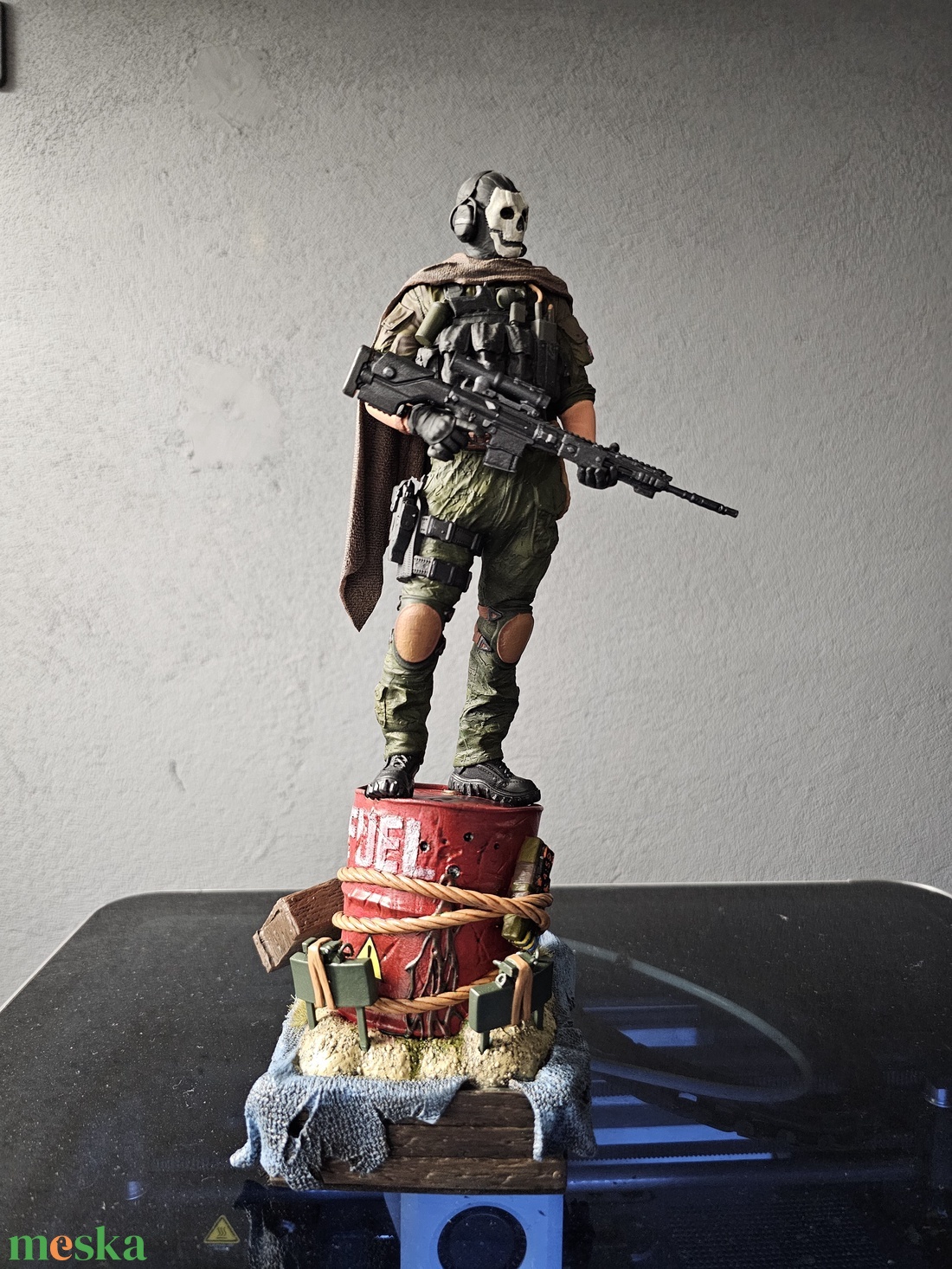 Call of Duty Ghost szobor - otthon & életmód - dekoráció - asztal és polc dekoráció - könyvszobor - Meska.hu Call of Duty Ghost szobor - otthon & életmód - dekoráció - asztal és polc dekoráció - könyvszobor - Meska.hu