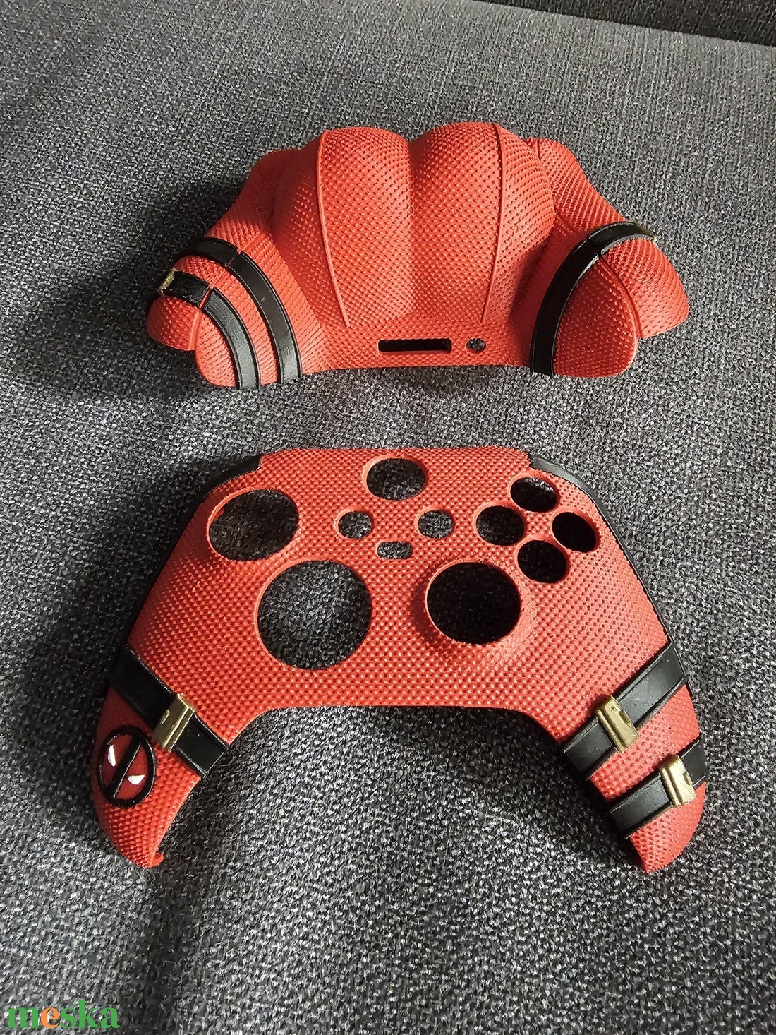 Deadpool Xbox Series kontroller burkolat - otthon & életmód - dekoráció - dísztárgy - Meska.hu