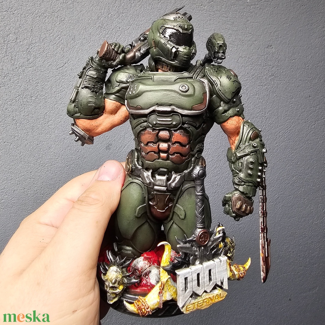 Doom Slayer szobor, resin, kézzel festve - otthon & életmód - dekoráció - asztal és polc dekoráció - könyvszobor - Meska.hu Doom Slayer szobor, resin, kézzel festve - otthon & életmód - dekoráció - asztal és polc dekoráció - könyvszobor - Meska.hu