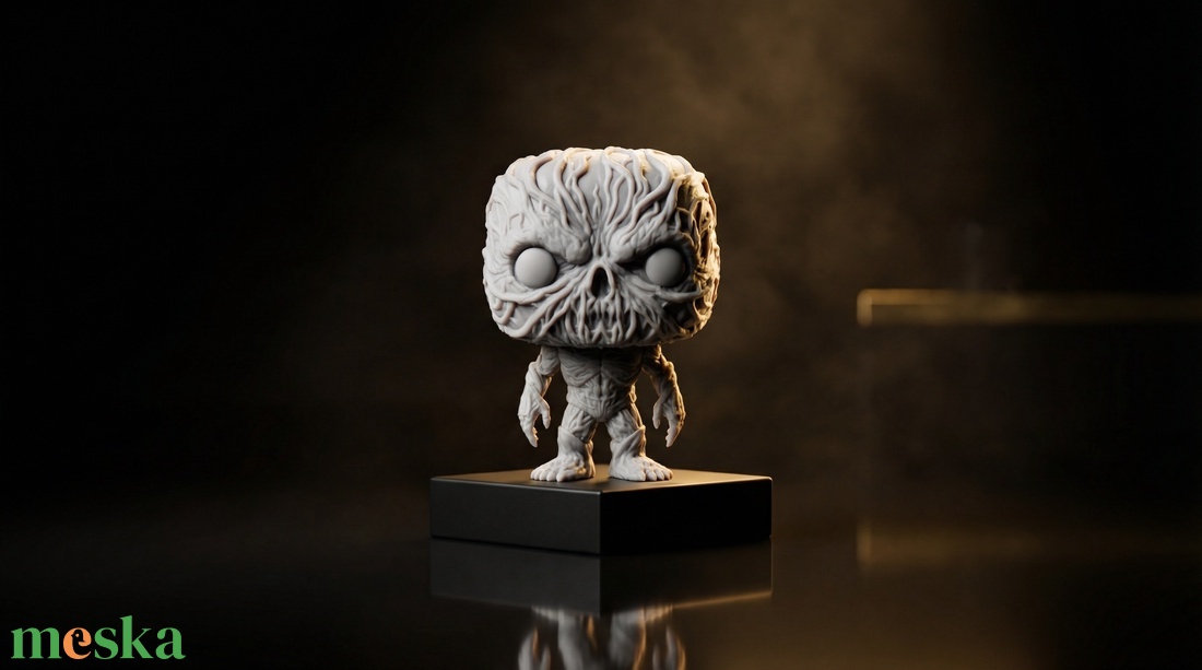 Kinder Joy Stranger Things Vecna, tömör műgyanta 3d nyomtatott, festetlen - kellékek & szerszámok - dekorációs kellékek - figurák - Meska.hu