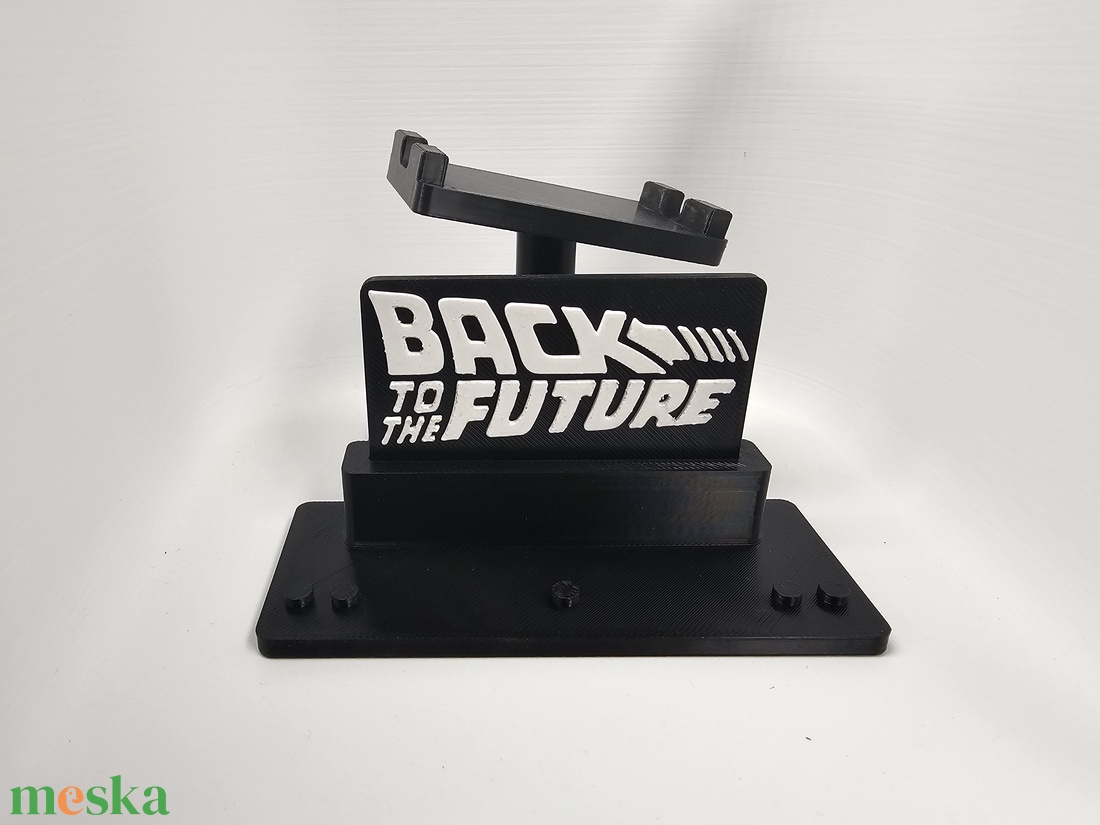 Lego Speed Champions Vissza a jövőbe DeLorean tartó, talp  - otthon & életmód - dekoráció - asztal és polc dekoráció - dekorációs tál, tartó - Meska.hu