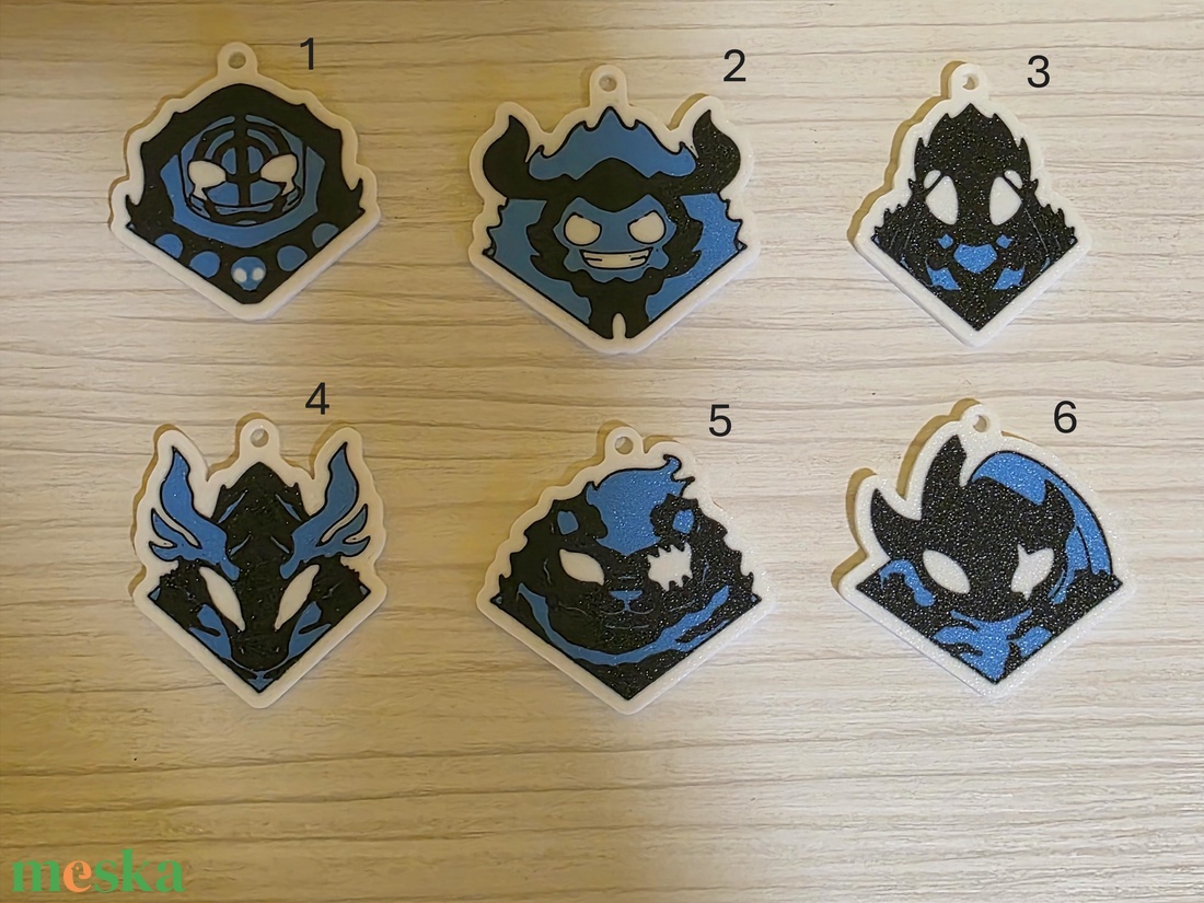 Solo Leveling stílusú kulcstartó  többféle minta, 3D nyomtatott - táska & tok - kulcstartó & táskadísz - kulcstartó - Meska.hu