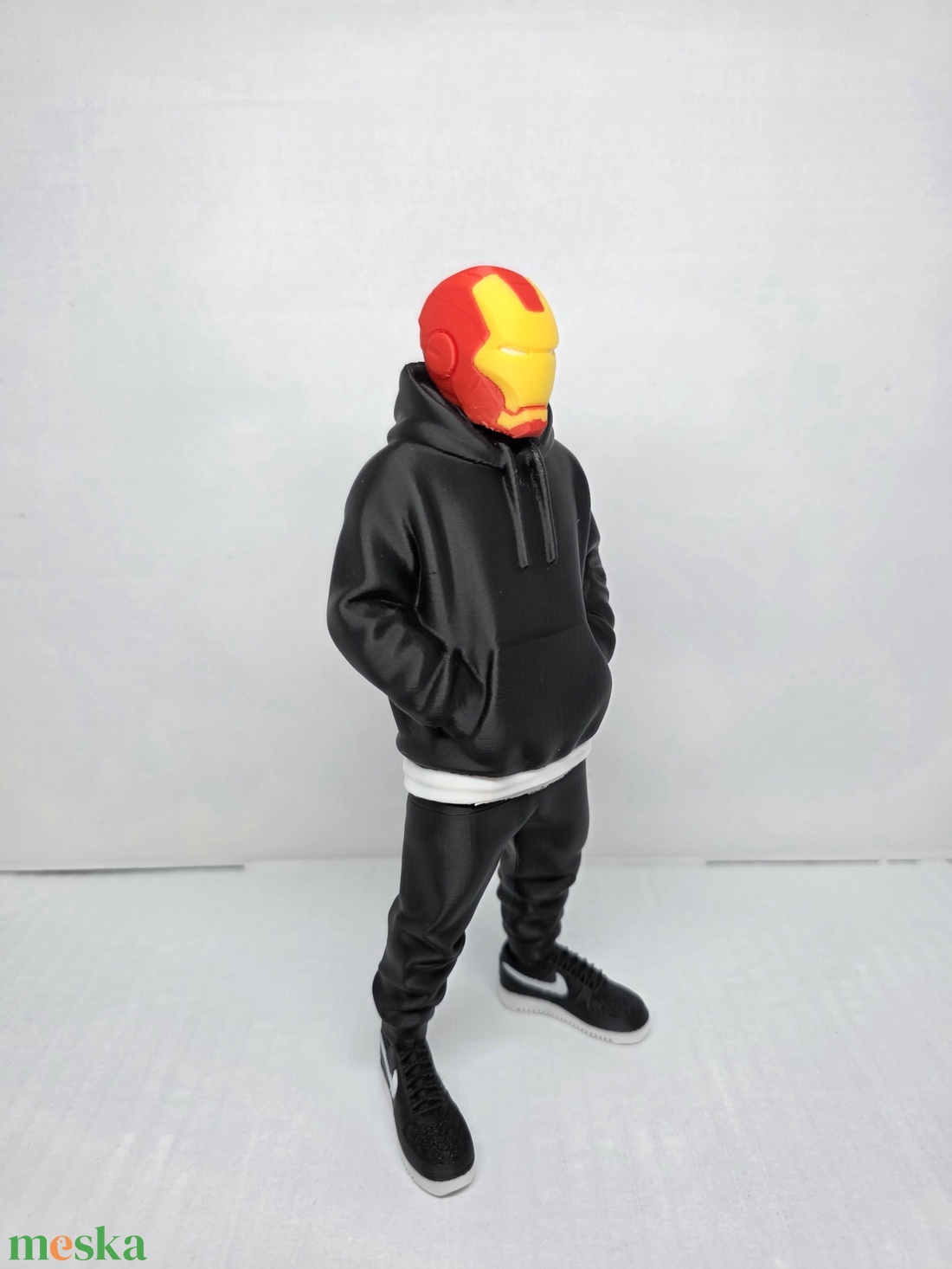 Iron Man figura � hoodie verzió - játék & sport - plüssállat & játékfigura - robot & gép - Meska.hu
