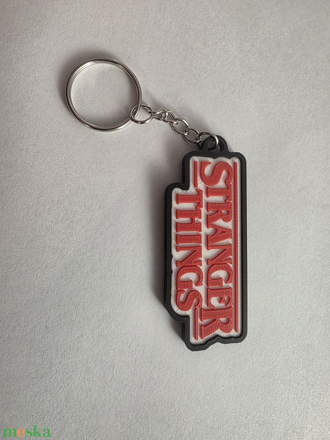 Stranger Things kulcstartó  egyedi 3D nyomtatott kivitel - táska & tok - kulcstartó & táskadísz - kulcstartó - Meska.hu