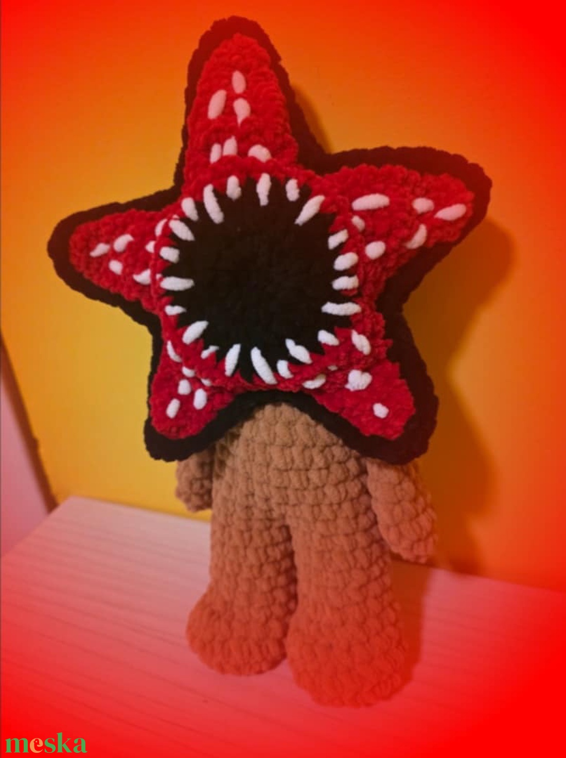 Demogorgon Amigurumi - Stranger Things  - játék & sport - plüssállat & játékfigura - más figura - Meska.hu