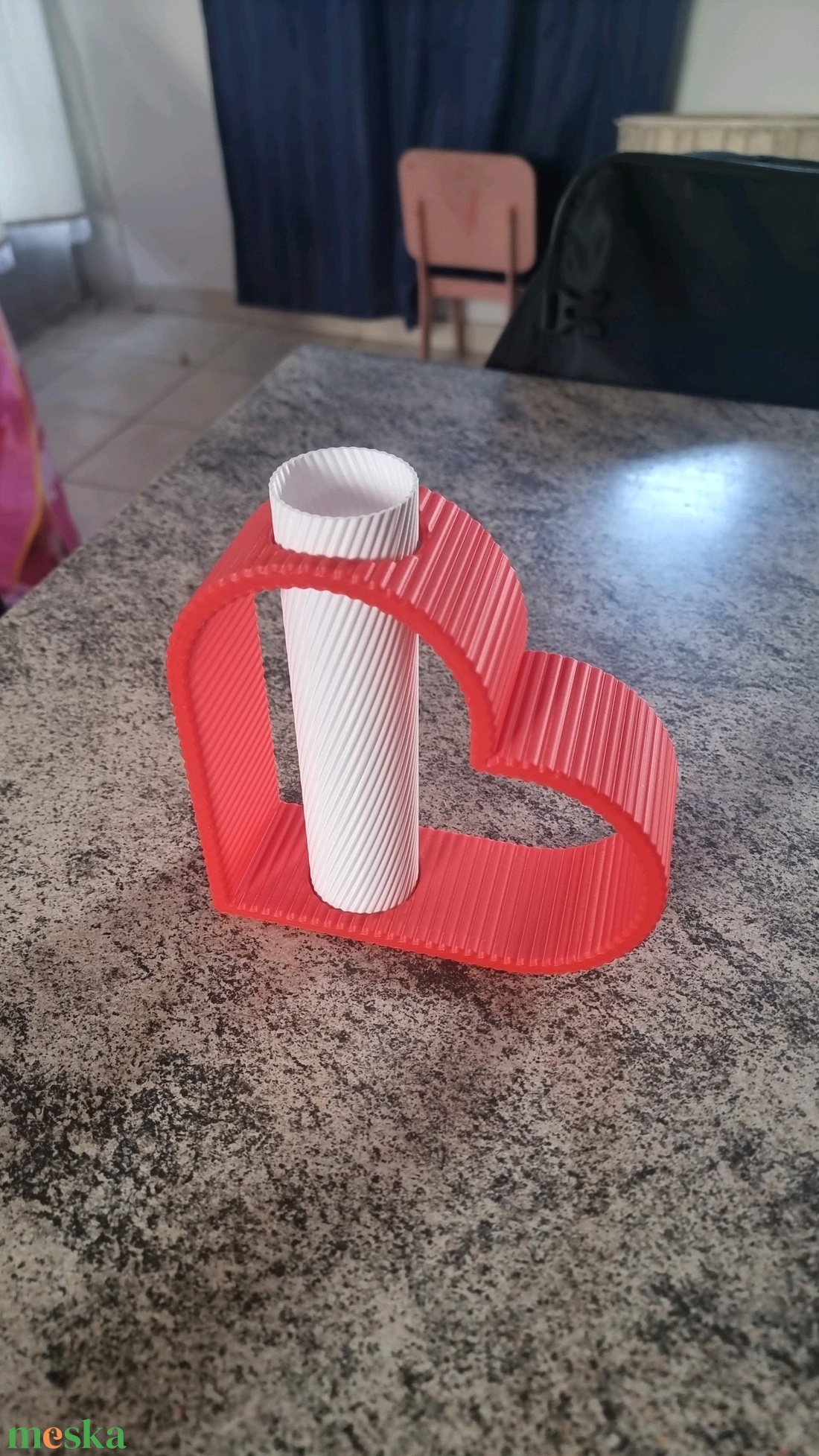 Valentin-napi Virágtartó � Romantikus Asztaldísz-3D Nyomtatott - otthon & életmód - dekoráció - asztal és polc dekoráció - asztaldísz - Meska.hu