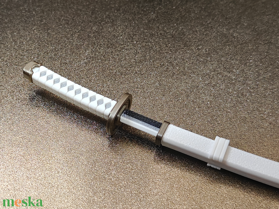 One Piece - Roronoa Zoro Shusui Katana és Állvány- 3D Nyomtatott -  - Meska.hu