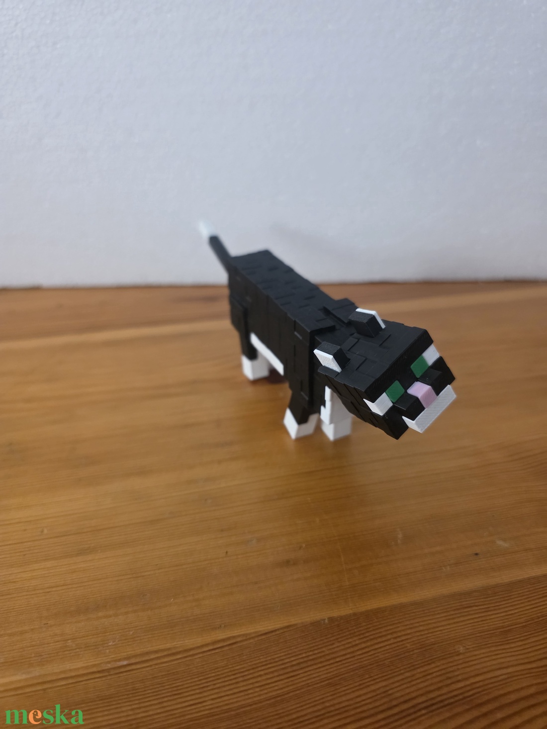 Minecraft cica - 3D Nyomtatott - otthon & életmód - dekoráció - dekoratív figurák és szobrok - Meska.hu