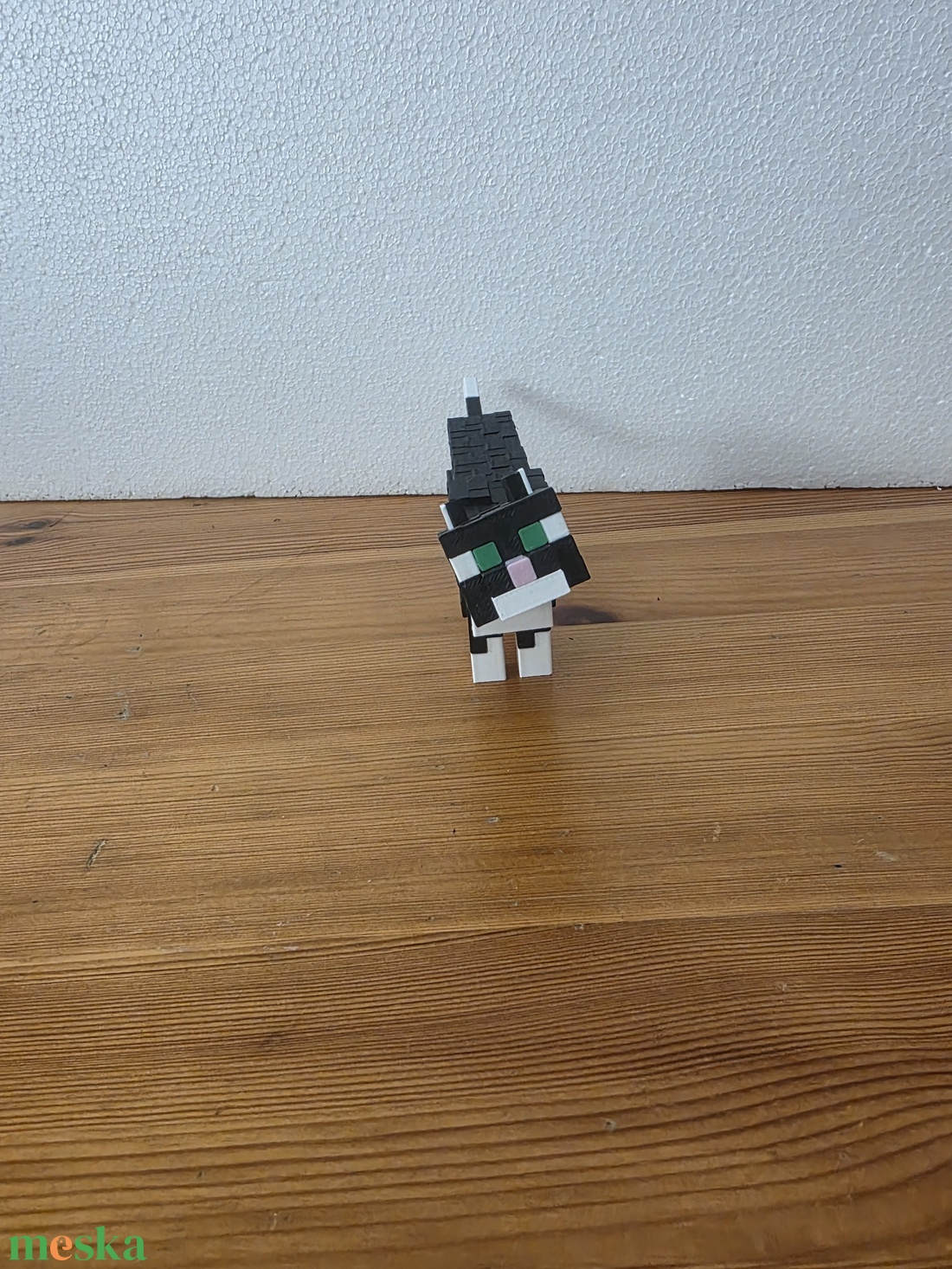 Minecraft cica - 3D Nyomtatott - otthon & életmód - dekoráció - dekoratív figurák és szobrok - Meska.hu