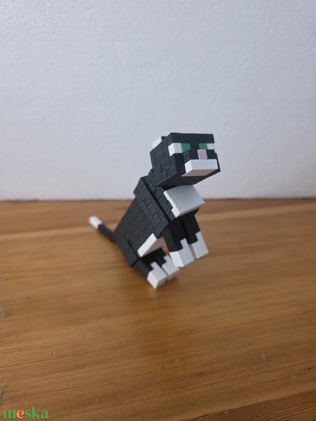 Minecraft cica - 3D Nyomtatott - otthon & életmód - dekoráció - dekoratív figurák és szobrok - Meska.hu