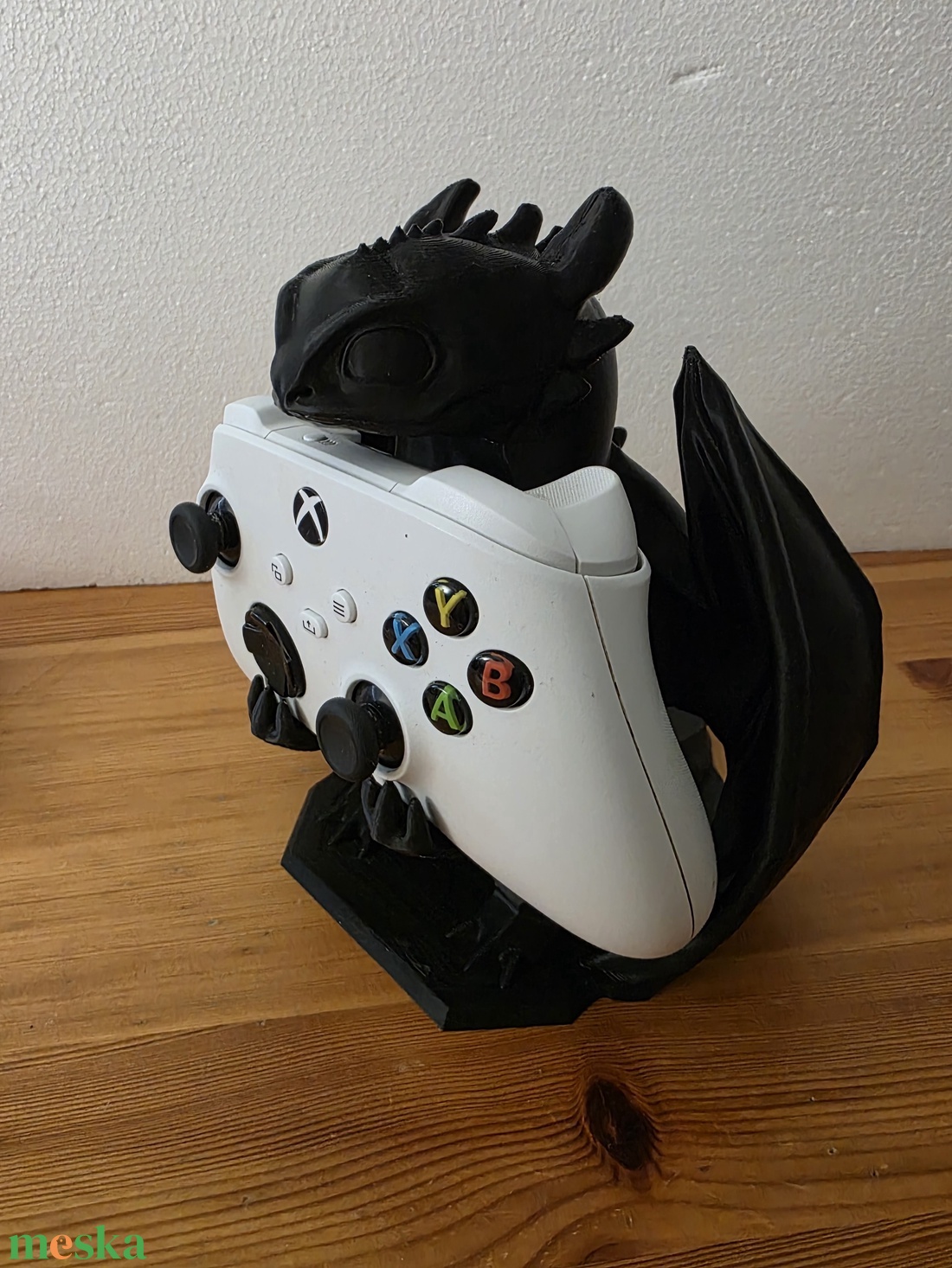 Fogatlan sárkány kontroller tartó / Xbox PS konzol állvány - otthon & életmód - tárolás & rendszerezés - kontroller tartók - Meska.hu