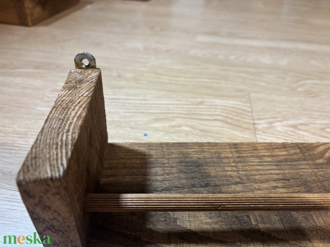 Új Handmade/Kézműves raklap fa fűszer tartó polc. - otthon & életmód - konyhafelszerelés, tálalás - konyhai tárolás - fűszertartó - Meska.hu