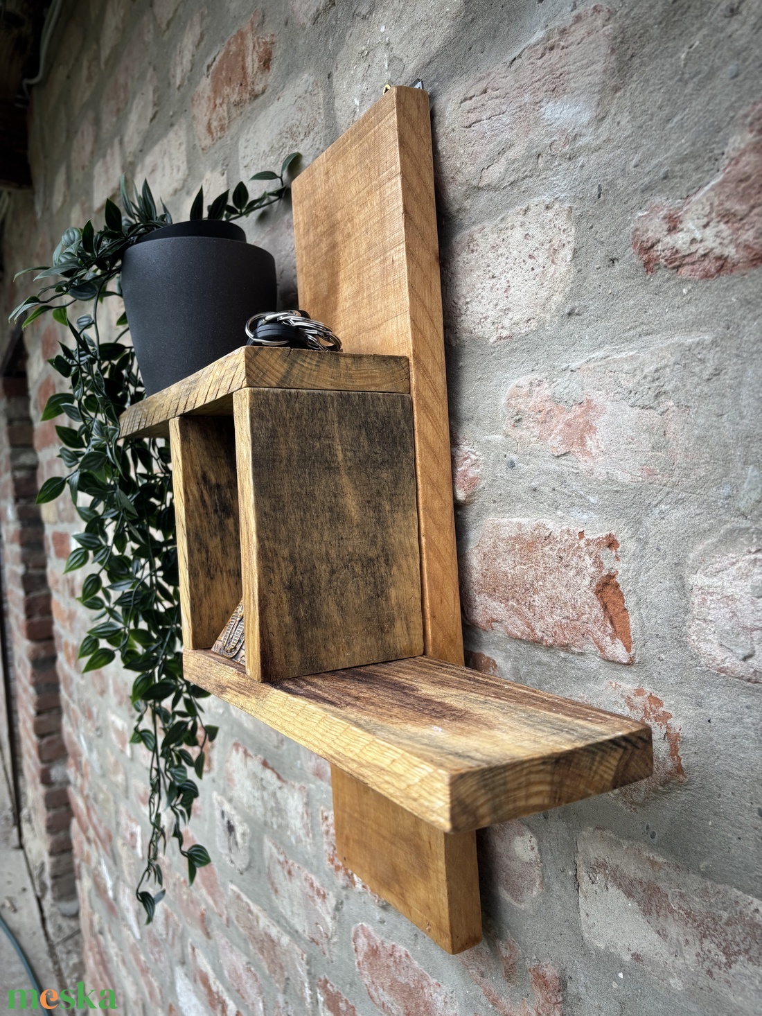 Új Handmade/Kézműves raklap polc. - otthon & életmód - bútor - polc - Meska.hu