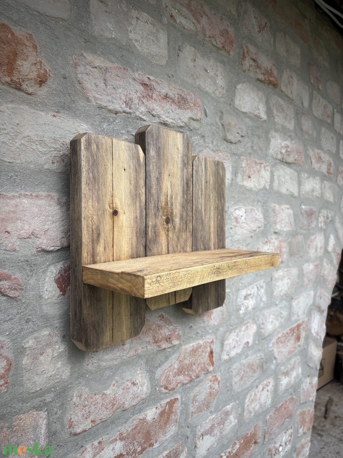 Új Handmade/Kézműves raklap fa Polc. - otthon & életmód - bútor - polc - Meska.hu