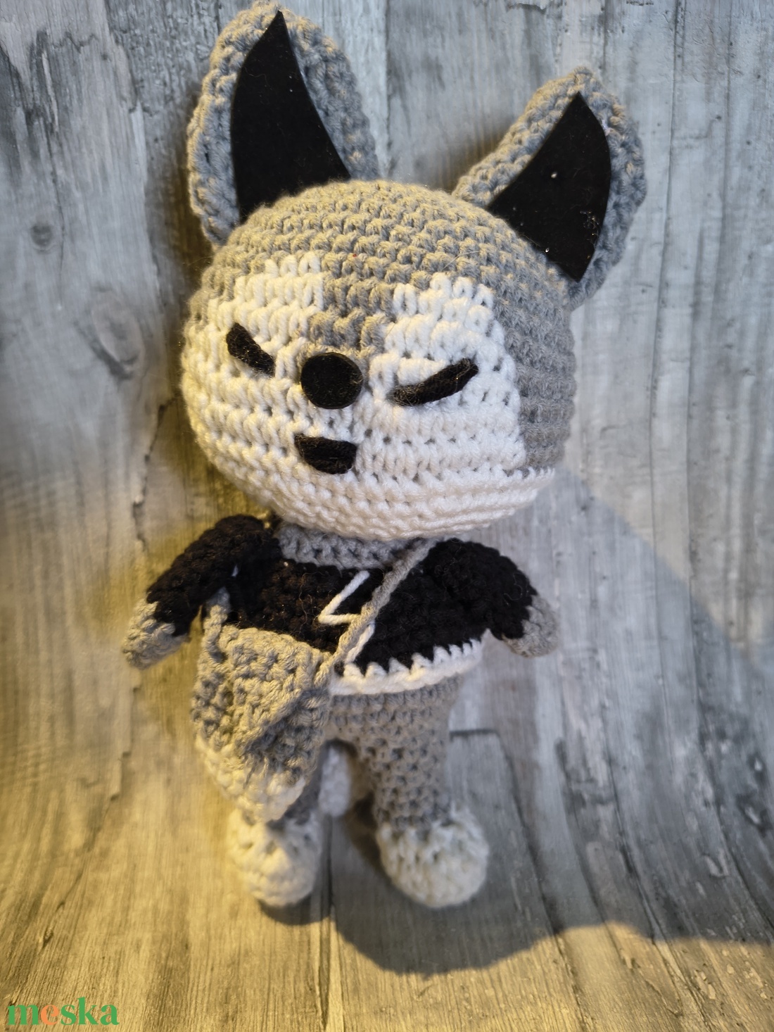 Horgolt K-pop kabala Wolf Chan - játék & sport - plüssállat & játékfigura - más figura - Meska.hu