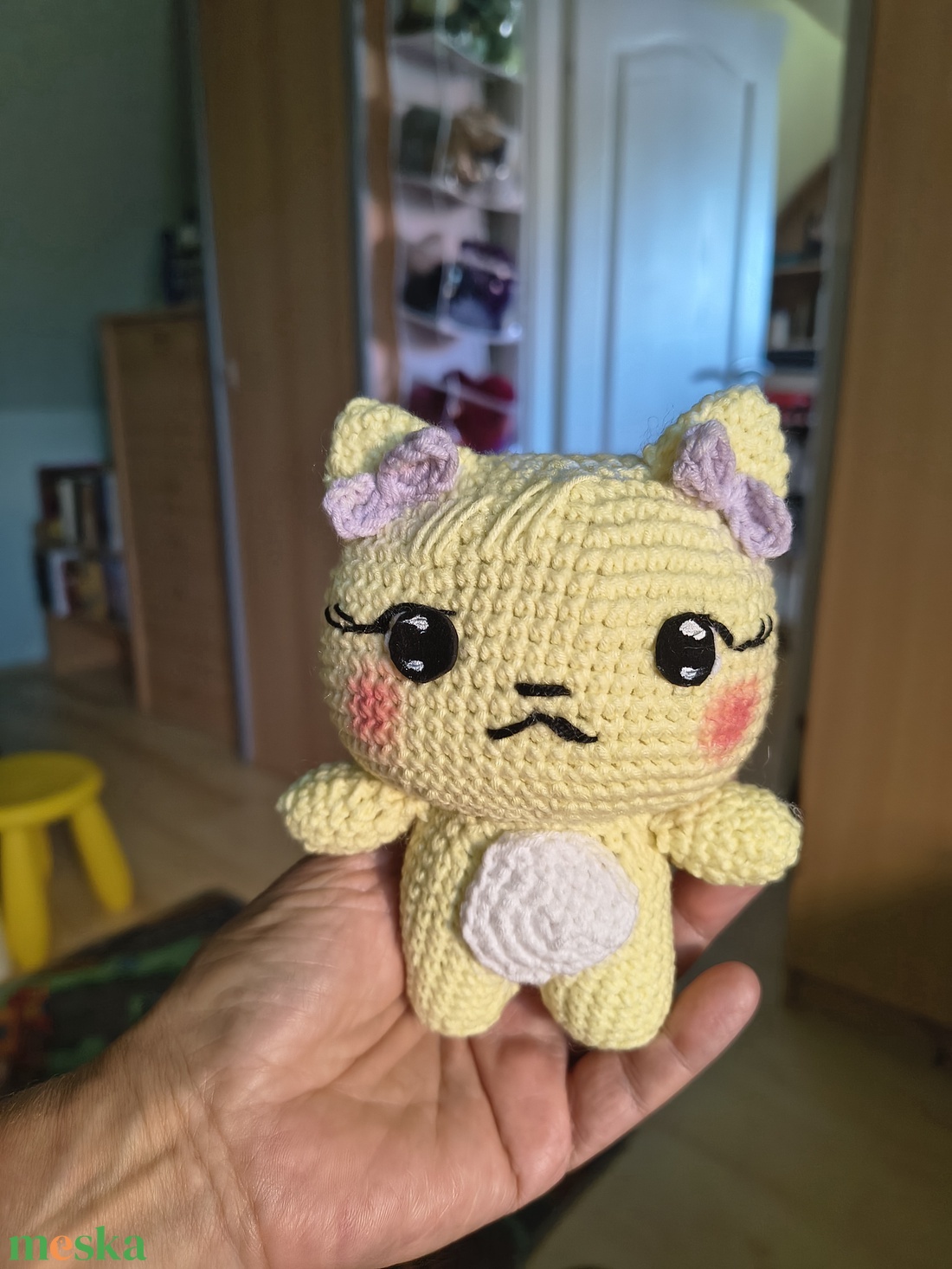 Horgolt K-pop kabala Rosie - játék & sport - plüssállat & játékfigura - más figura - Meska.hu