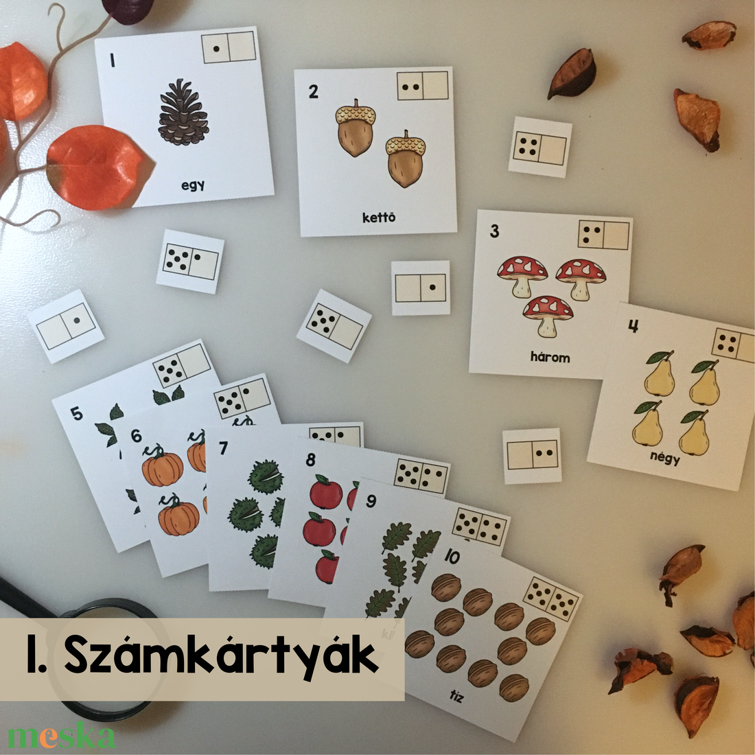 Őszi játékcsomag (nyomtatható) - játék & sport - készségfejlesztő és logikai játék - oktató játékok - Meska.hu