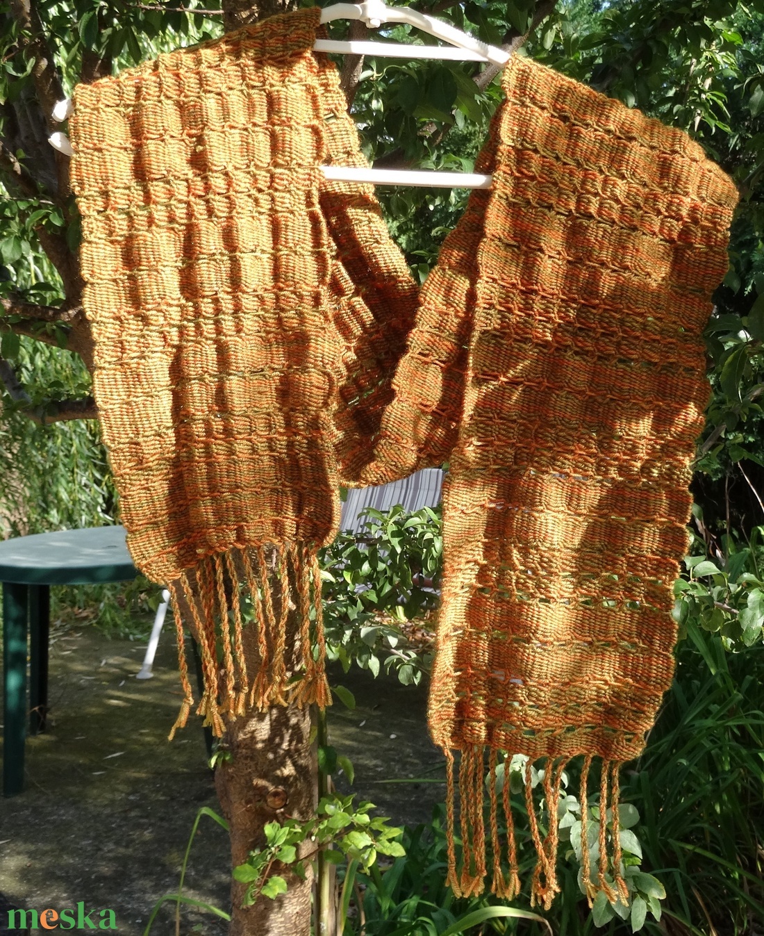 Gyapjú sál - ruha & divat - sál, sapka, kendő - sál - Meska.hu