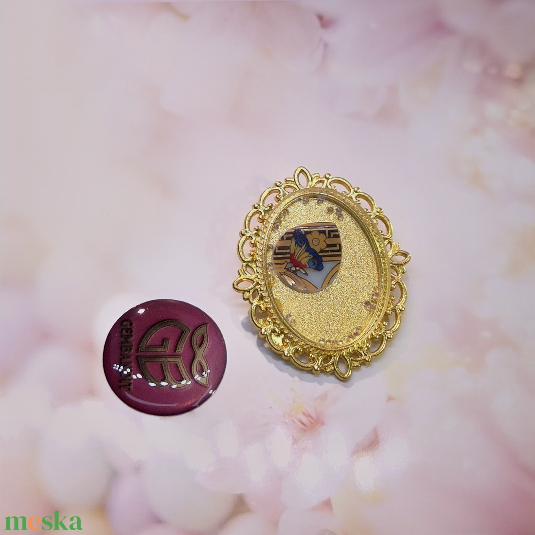 Az ötvösség Miniatűr Színpada bross - ékszer - kitűző és bross - Meska.hu