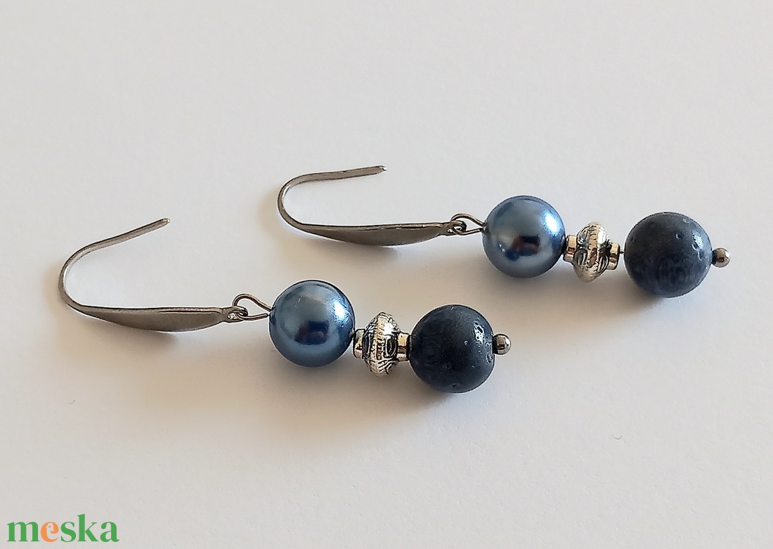 Shell pearl fülbevaló - ékszer - fülbevaló - lógó fülbevaló - Meska.hu Shell pearl fülbevaló - ékszer - fülbevaló - lógó fülbevaló - Meska.hu