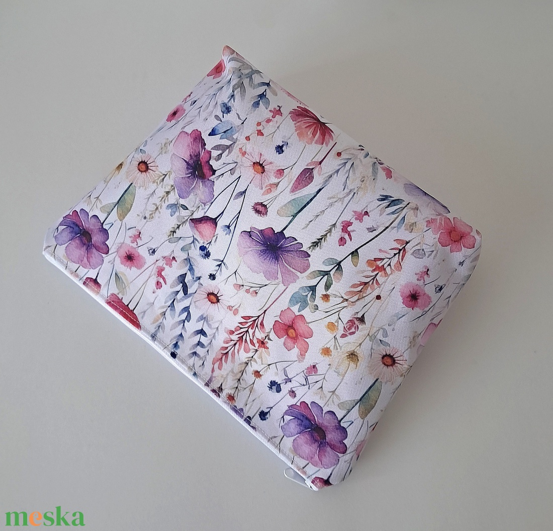 Nagyméretű virágos neszesszer - táska & tok - neszesszer - Meska.hu