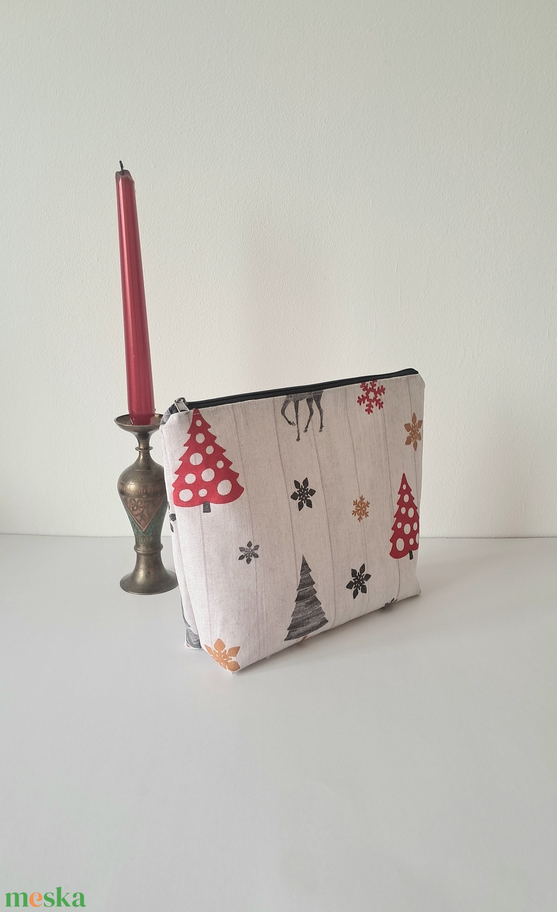 Nagyméretű karácsonyi neszesszer - táska & tok - neszesszer - Meska.hu