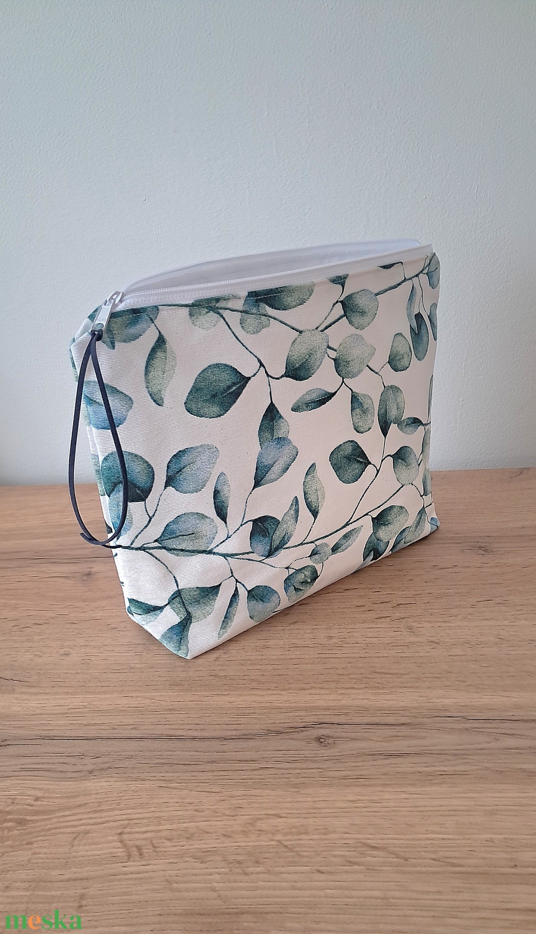 Levélmintás nagyméretű neszesszer - táska & tok - neszesszer - Meska.hu