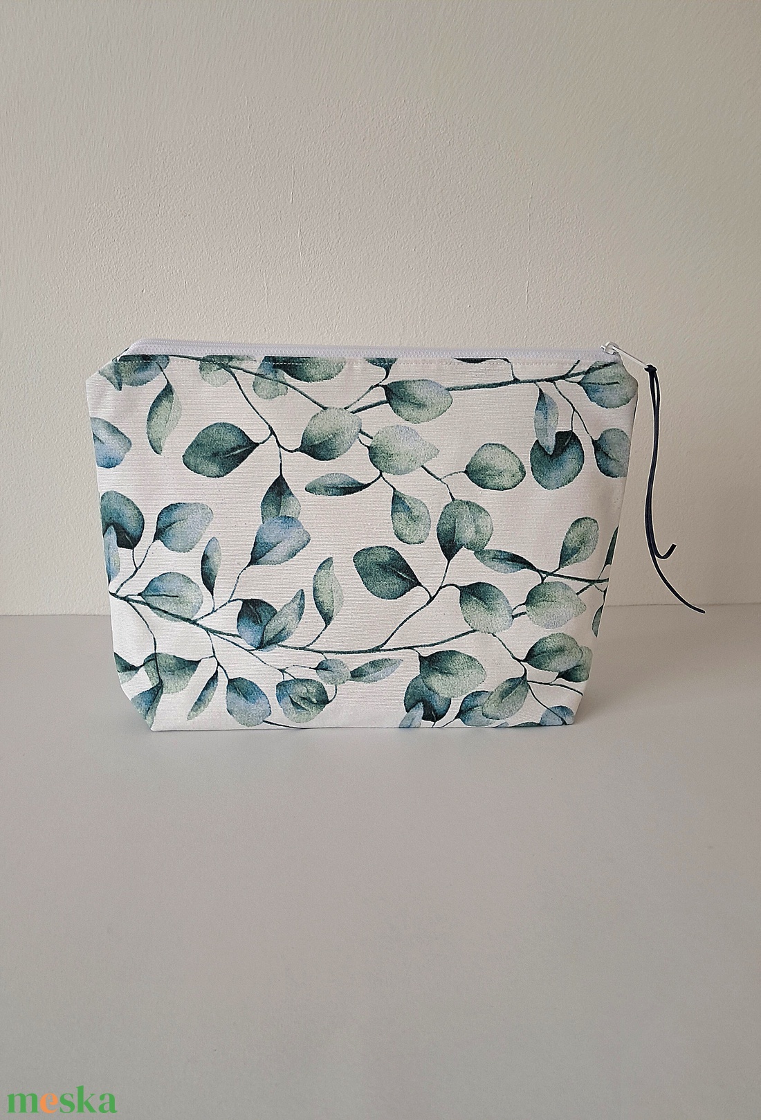 Levélmintás nagyméretű neszesszer - táska & tok - neszesszer - Meska.hu