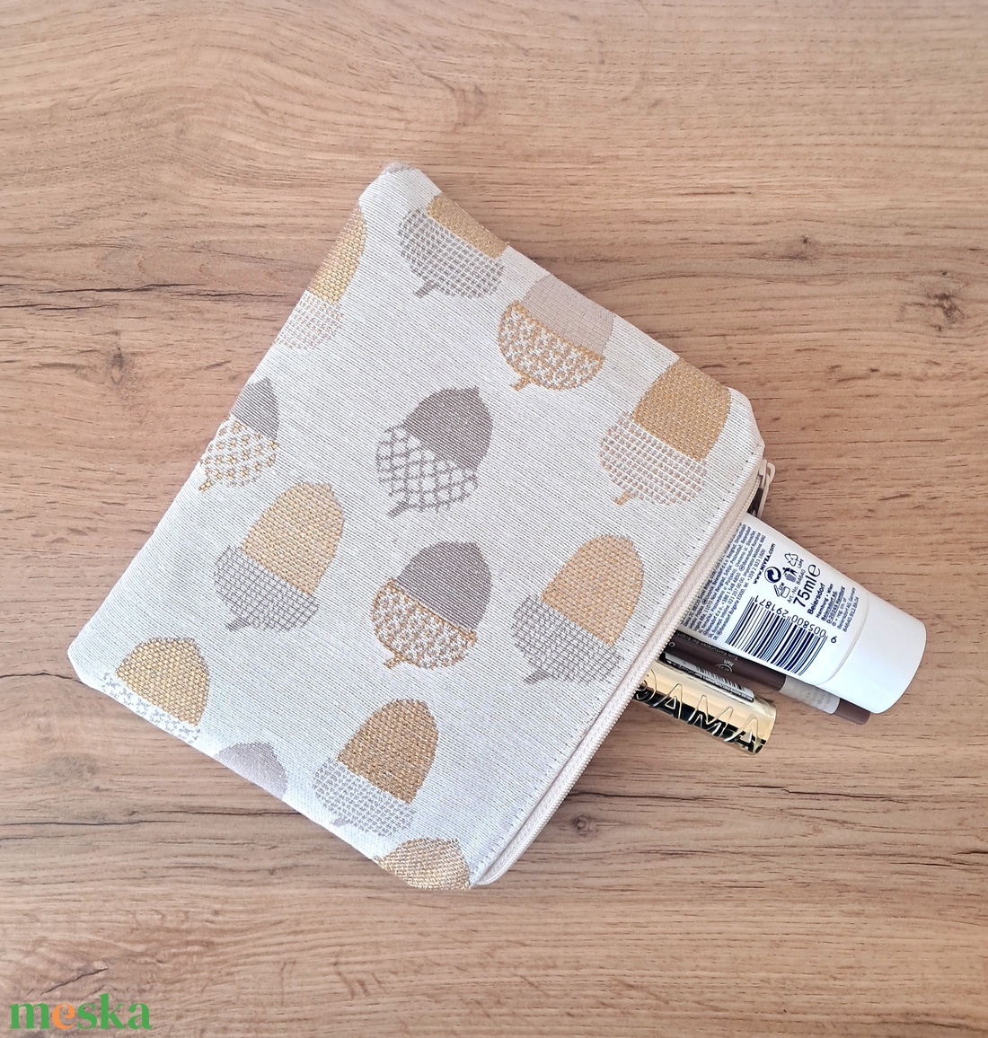 Közepes méretű tölgyfa neszesszer - táska & tok - neszesszer - Meska.hu