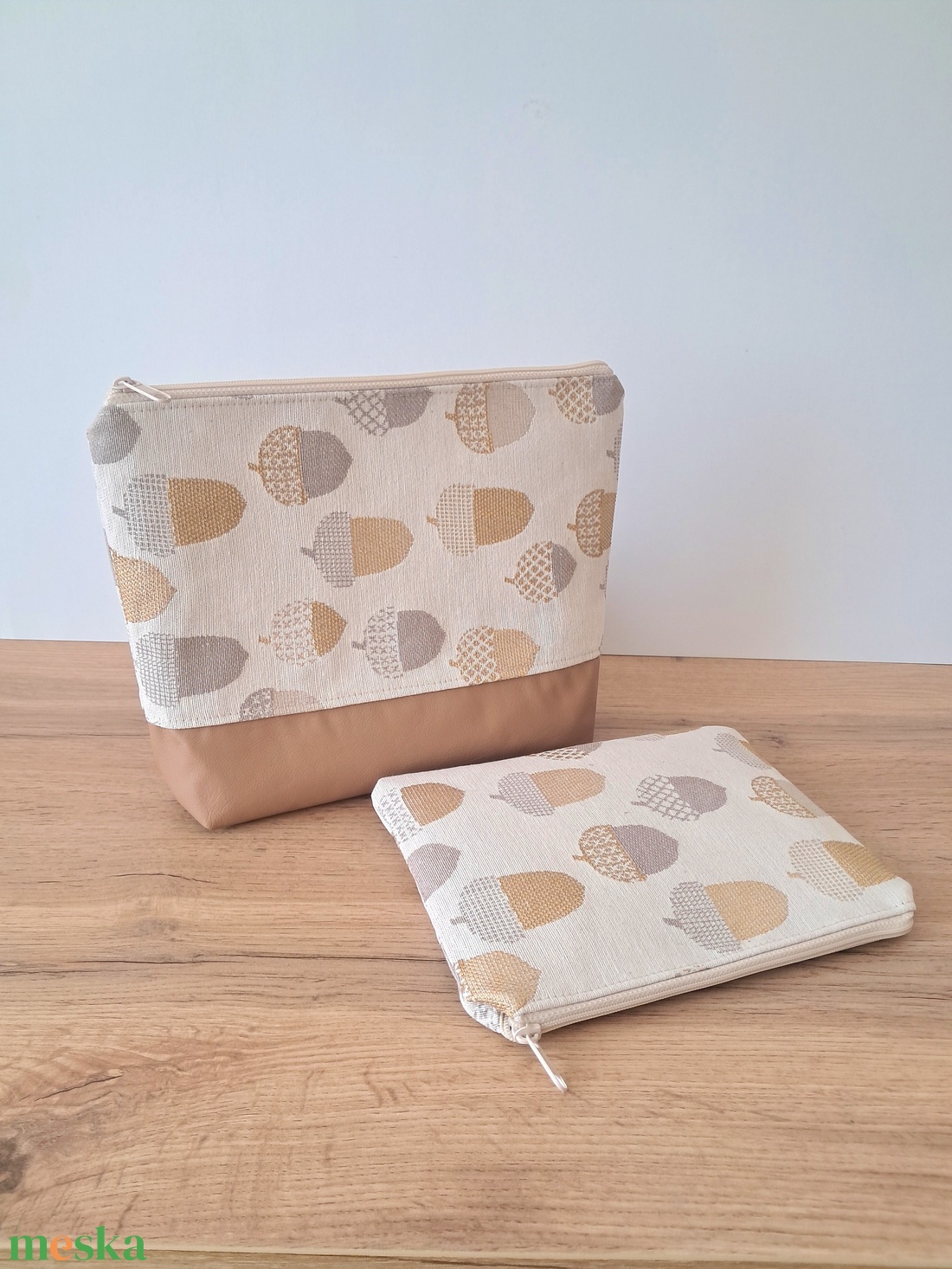 Közepes méretű tölgyfa neszesszer - táska & tok - neszesszer - Meska.hu