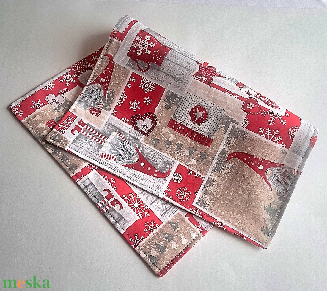 Karácsonyi tányéralátét - karácsony - karácsonyi lakásdekoráció - ünnepi asztaldekoráció - Meska.hu