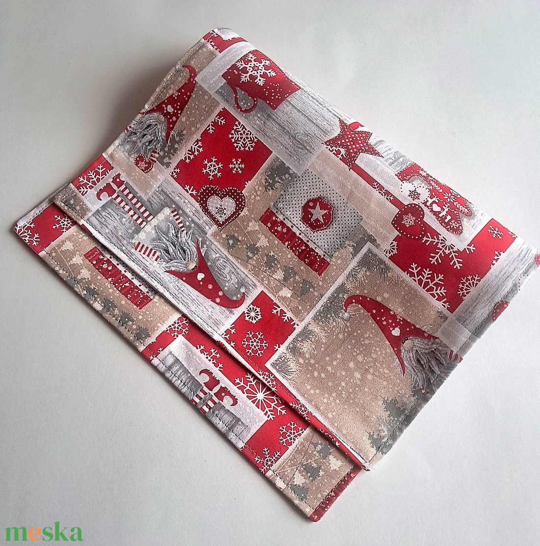 Karácsonyi tányéralátét - karácsony - karácsonyi lakásdekoráció - ünnepi asztaldekoráció - Meska.hu