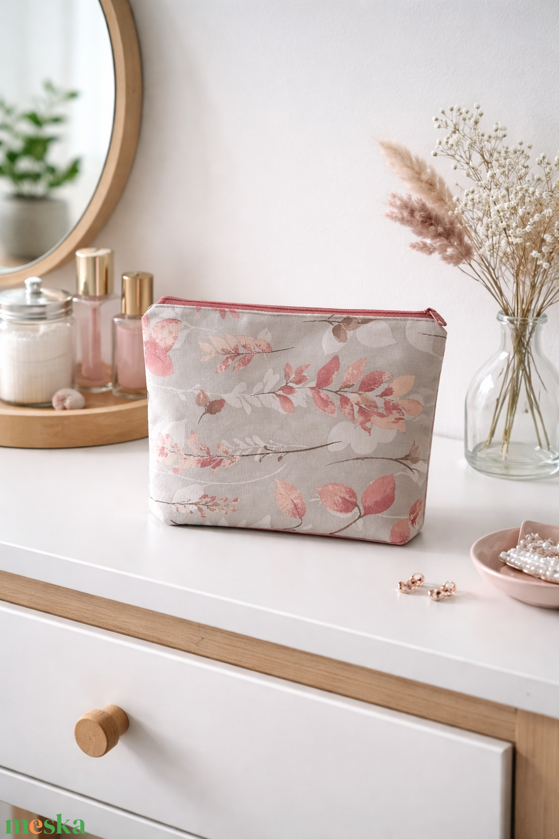 Őszi hangulatú nagy neszesszer - táska & tok - neszesszer - Meska.hu