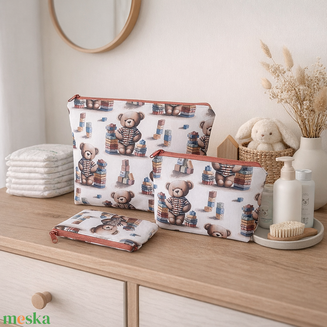 Macis neszesszer szett - táska & tok - neszesszer - Meska.hu