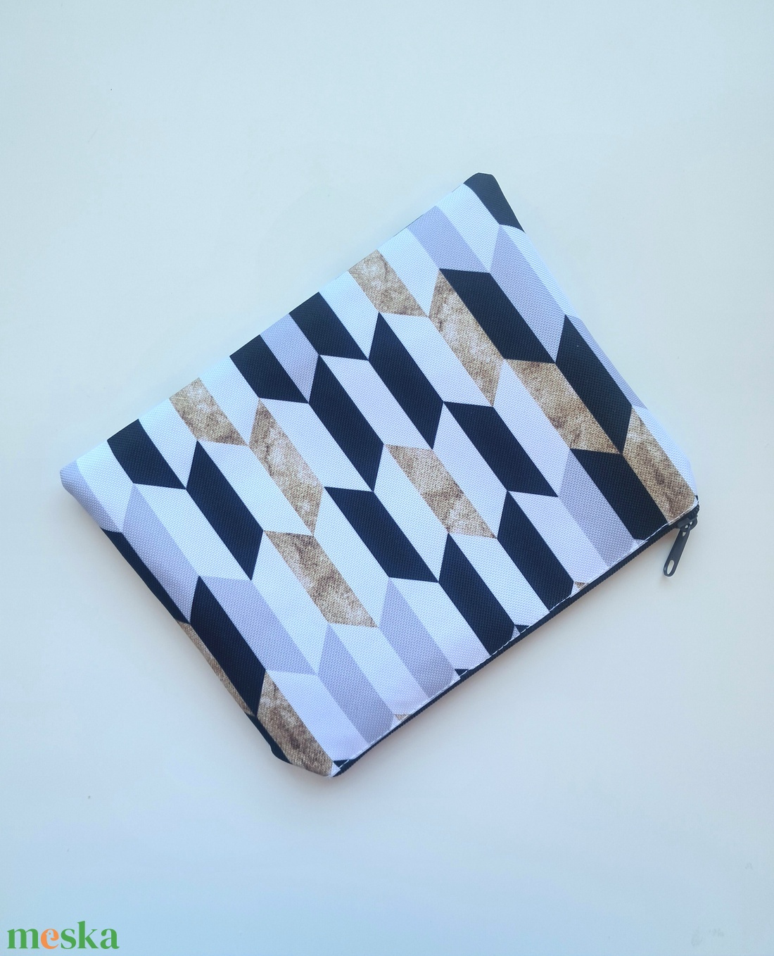 Geometria mintás neszesszer - táska & tok - neszesszer - Meska.hu