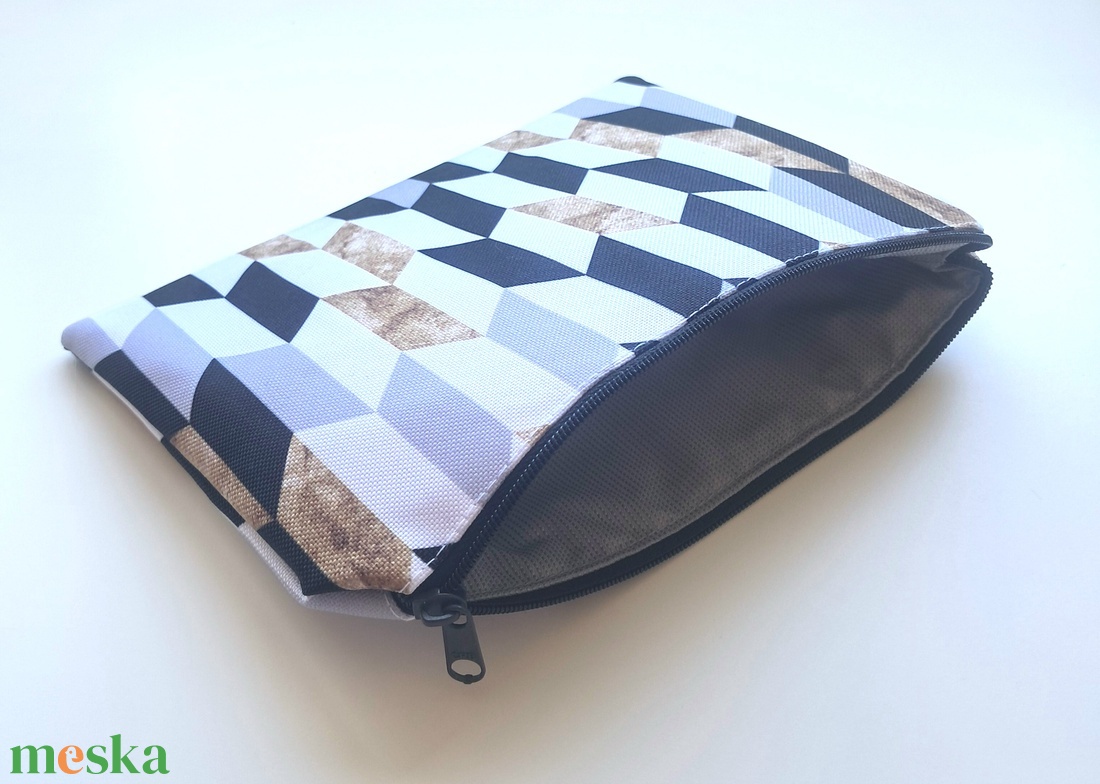 Geometria mintás neszesszer - táska & tok - neszesszer - Meska.hu