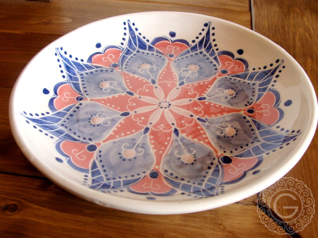 Mandala-tál -  - Meska.hu