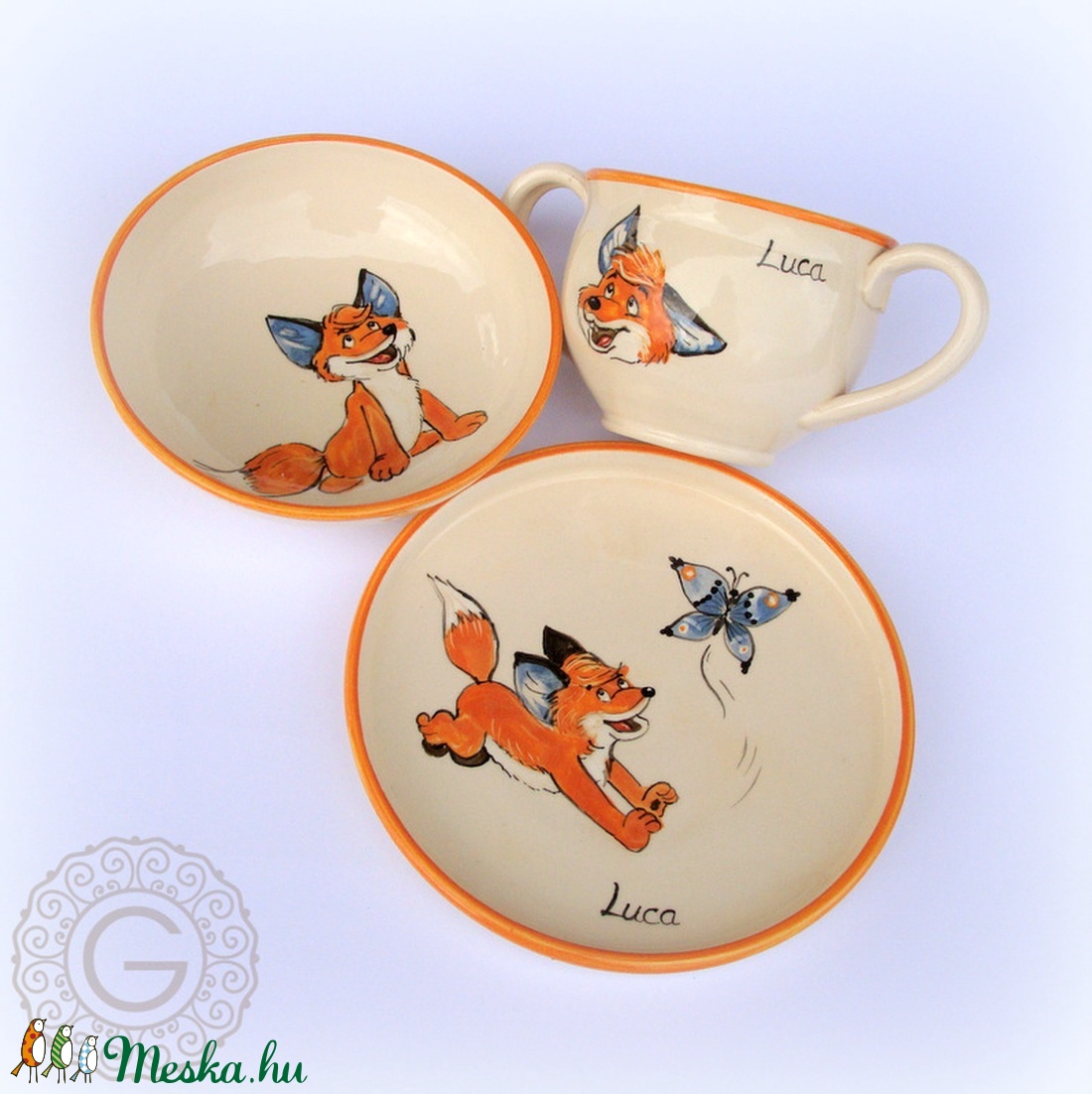 Étkészlet babáknak -  - Meska.hu